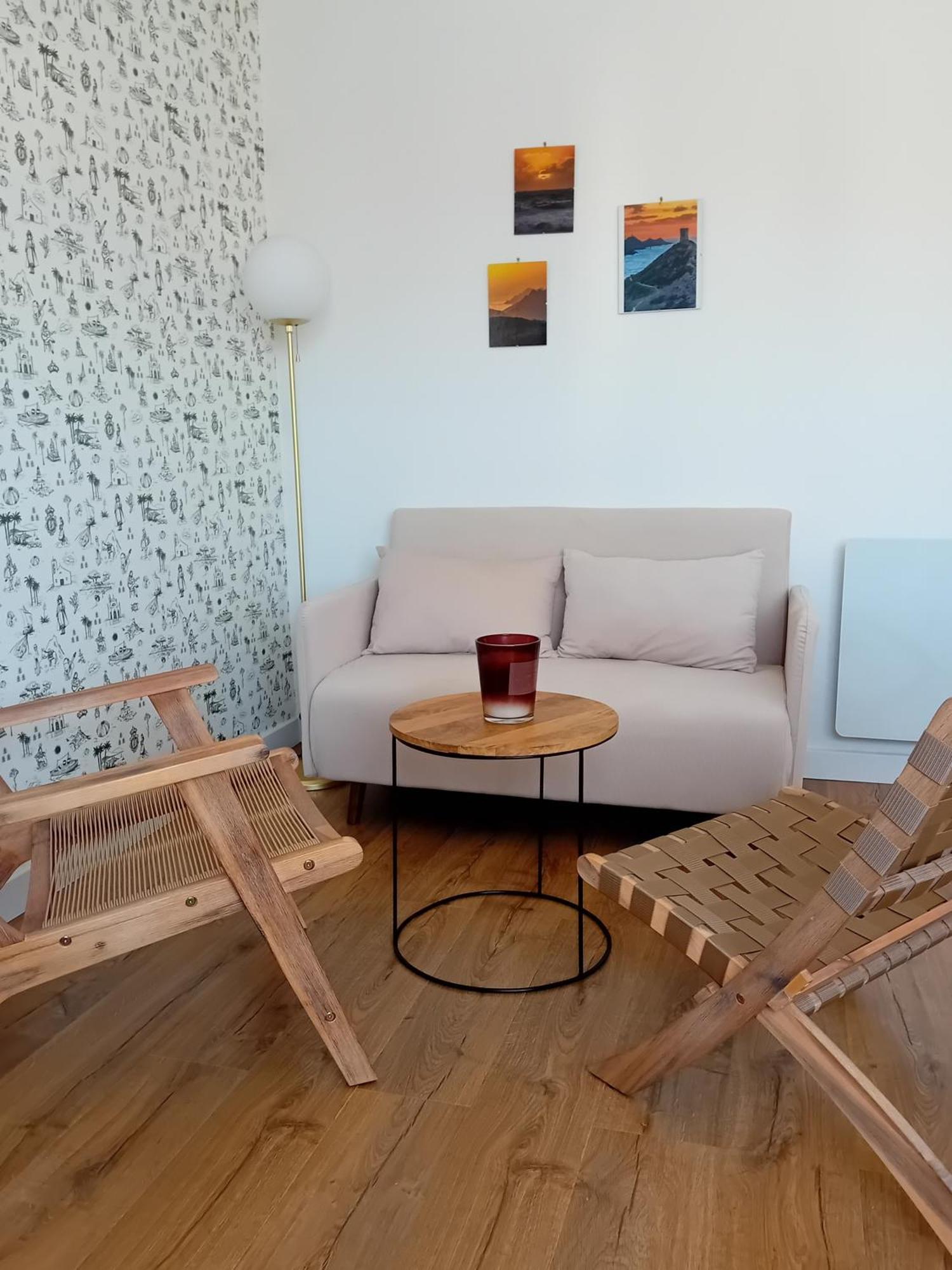 Lumineux Et Cosy F3 Vue Mer Ajaccio  Eksteriør bilde